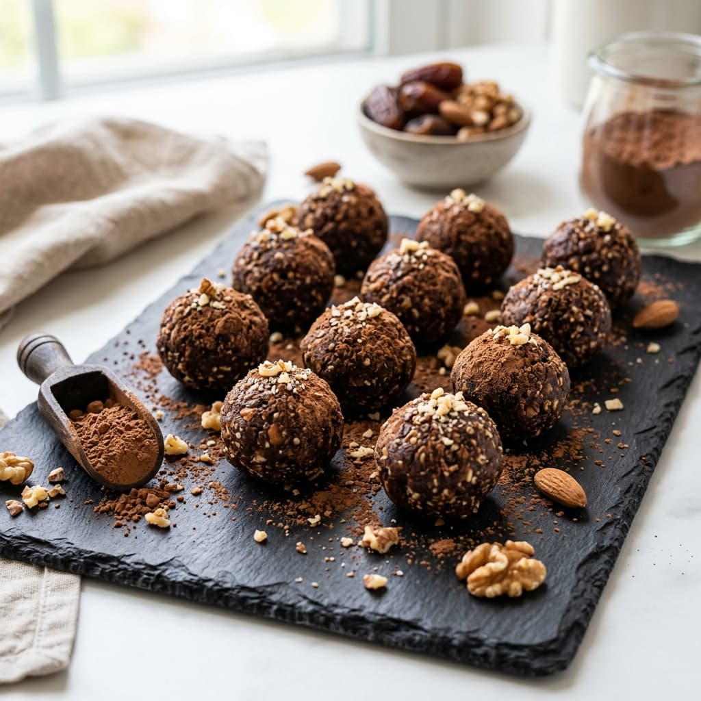 Chocolate Protein Bites
